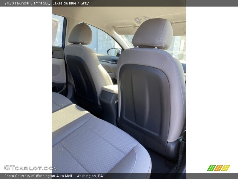 Lakeside Blue / Gray 2020 Hyundai Elantra SEL