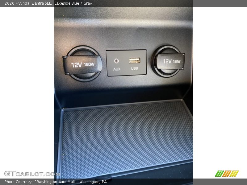 Lakeside Blue / Gray 2020 Hyundai Elantra SEL