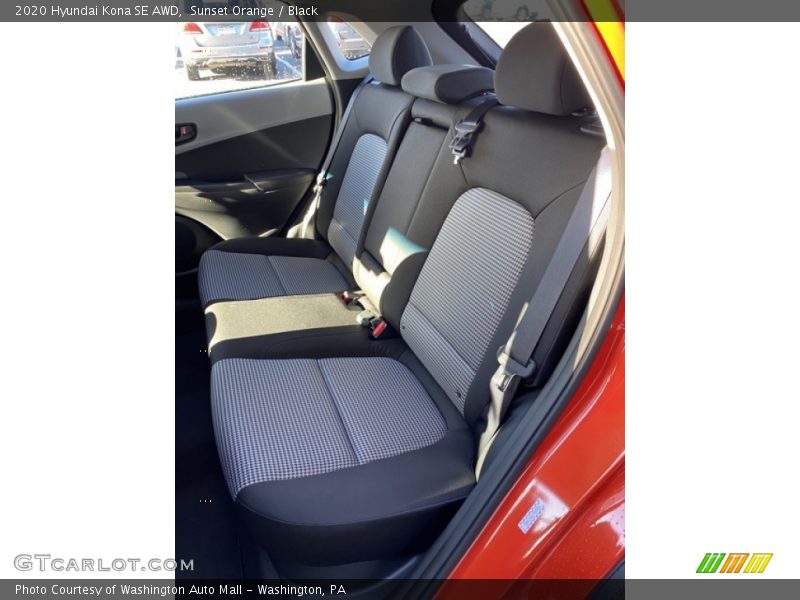 Sunset Orange / Black 2020 Hyundai Kona SE AWD