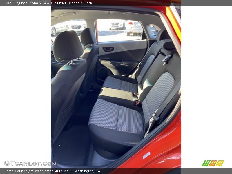 Sunset Orange / Black 2020 Hyundai Kona SE AWD