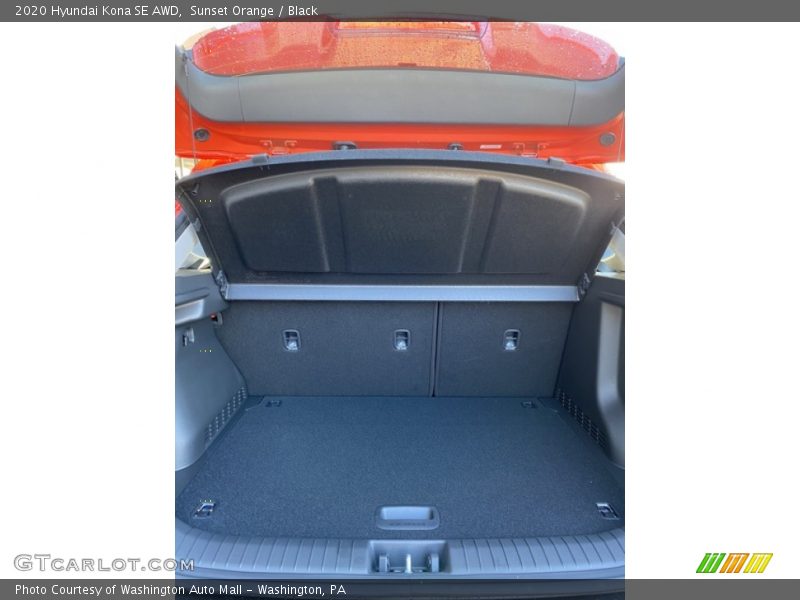 Sunset Orange / Black 2020 Hyundai Kona SE AWD