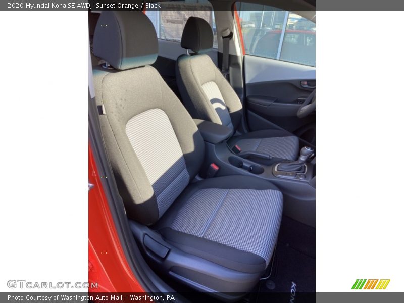 Sunset Orange / Black 2020 Hyundai Kona SE AWD