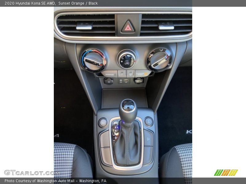 Sunset Orange / Black 2020 Hyundai Kona SE AWD