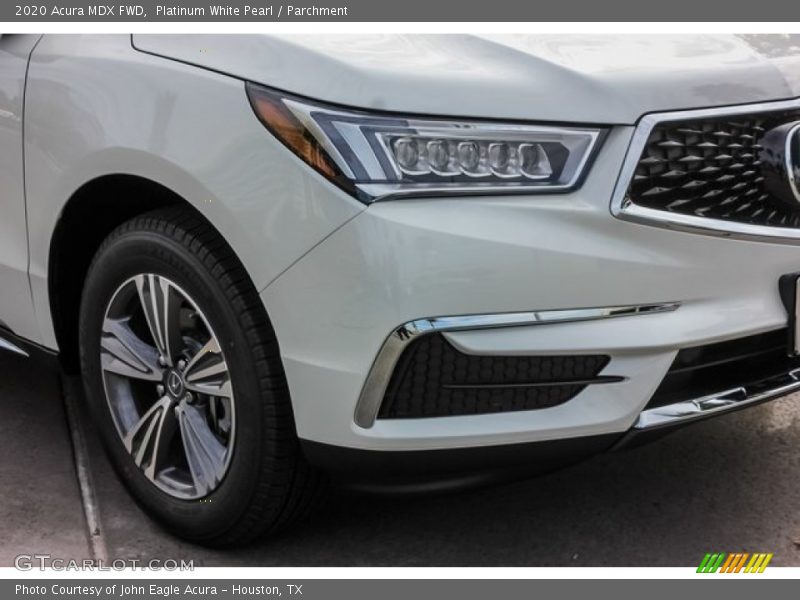 Platinum White Pearl / Parchment 2020 Acura MDX FWD