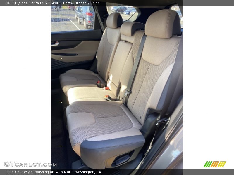 Earthy Bronze / Beige 2020 Hyundai Santa Fe SEL AWD