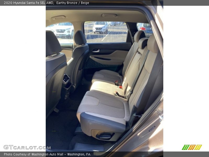 Earthy Bronze / Beige 2020 Hyundai Santa Fe SEL AWD
