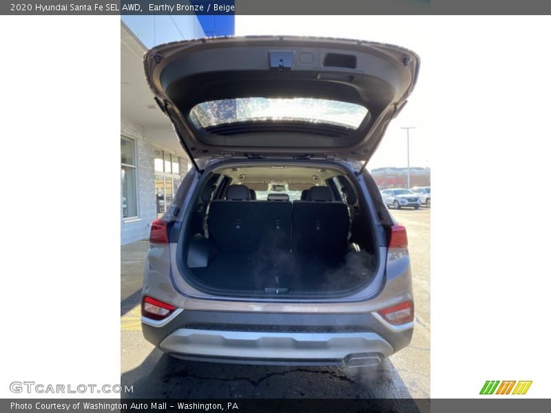 Earthy Bronze / Beige 2020 Hyundai Santa Fe SEL AWD