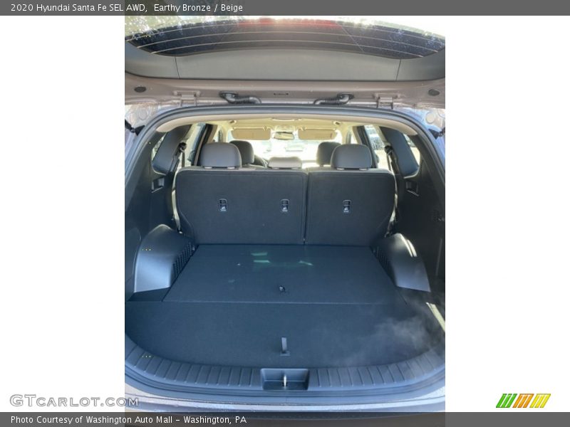 Earthy Bronze / Beige 2020 Hyundai Santa Fe SEL AWD