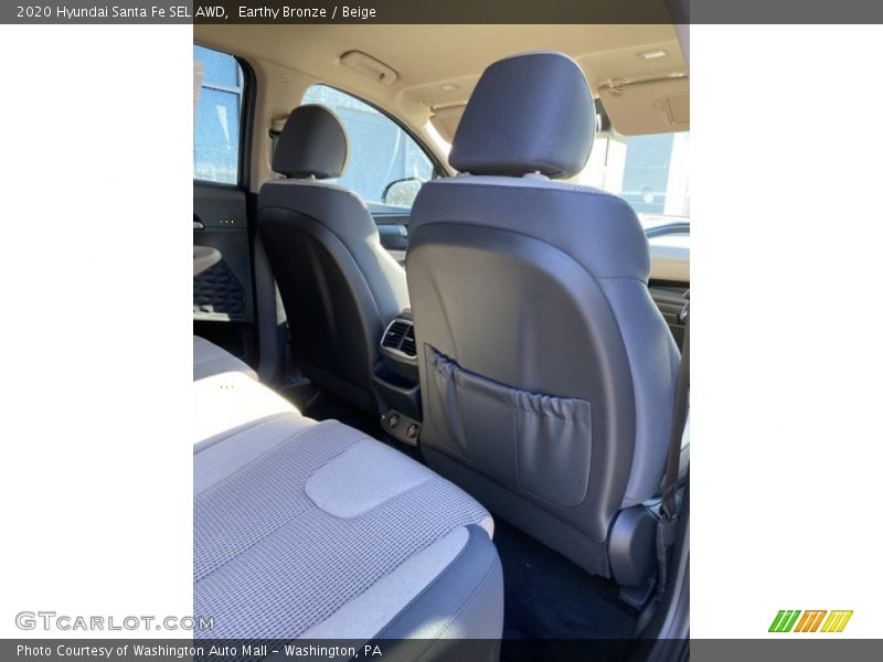 Earthy Bronze / Beige 2020 Hyundai Santa Fe SEL AWD
