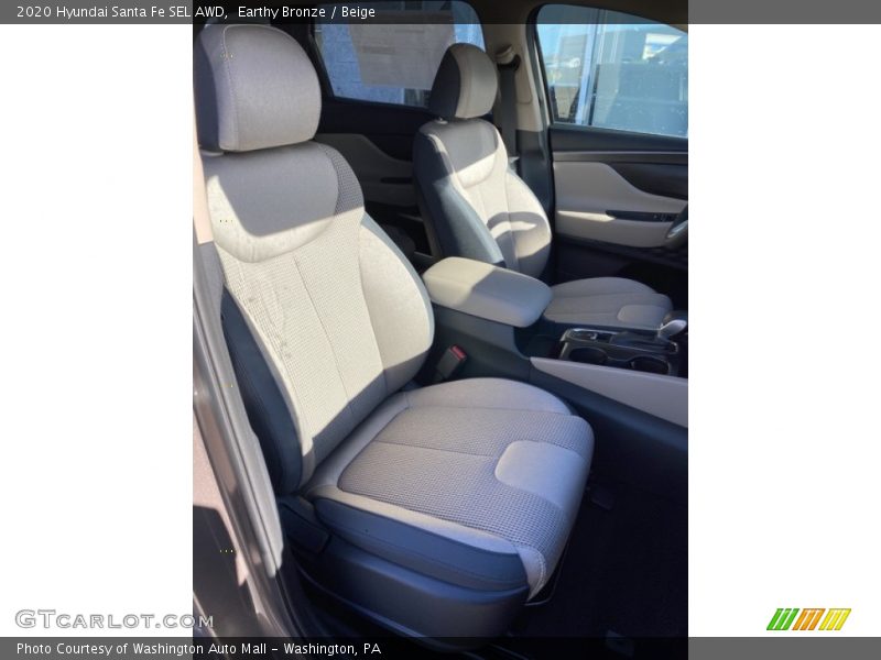 Earthy Bronze / Beige 2020 Hyundai Santa Fe SEL AWD