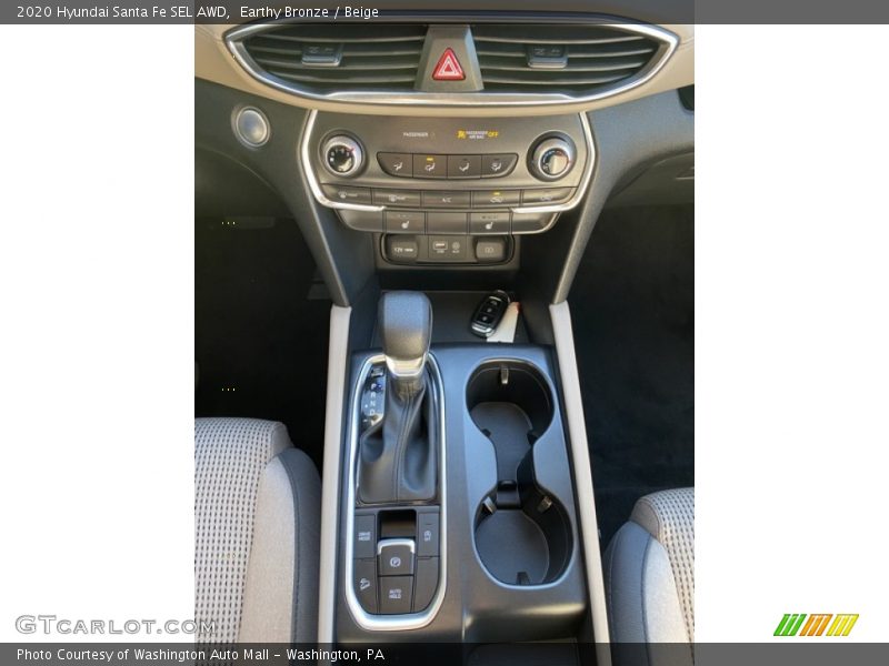 Earthy Bronze / Beige 2020 Hyundai Santa Fe SEL AWD
