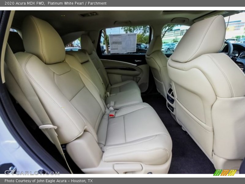 Rear Seat of 2020 MDX FWD