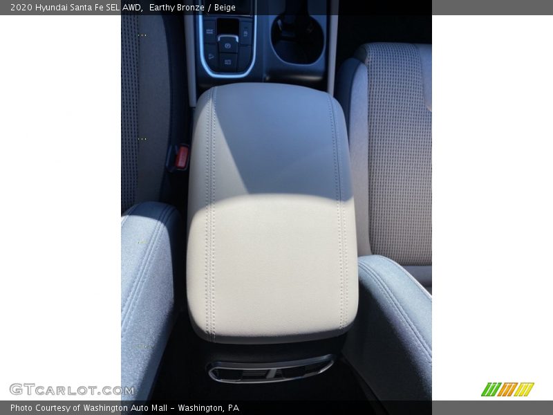 Earthy Bronze / Beige 2020 Hyundai Santa Fe SEL AWD