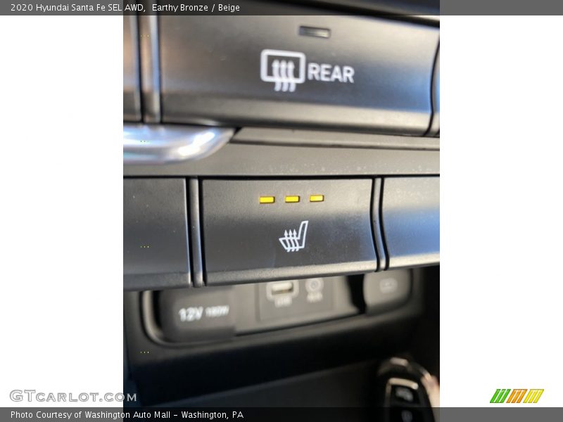 Earthy Bronze / Beige 2020 Hyundai Santa Fe SEL AWD