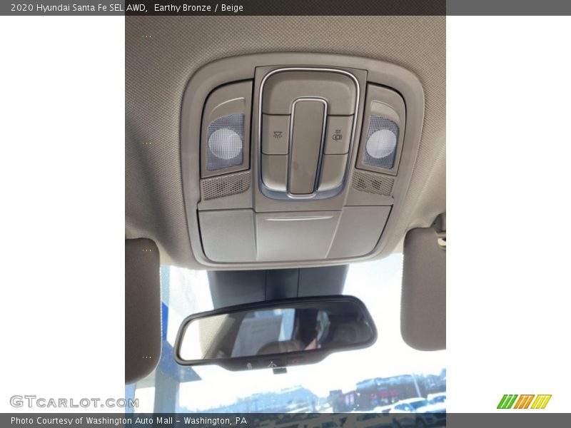 Earthy Bronze / Beige 2020 Hyundai Santa Fe SEL AWD