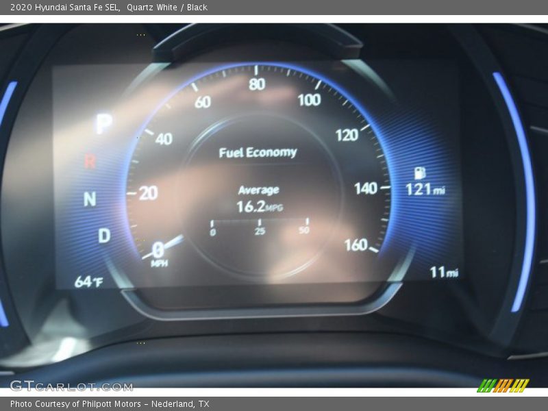 Quartz White / Black 2020 Hyundai Santa Fe SEL