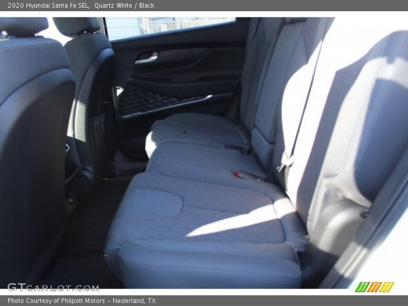 Quartz White / Black 2020 Hyundai Santa Fe SEL