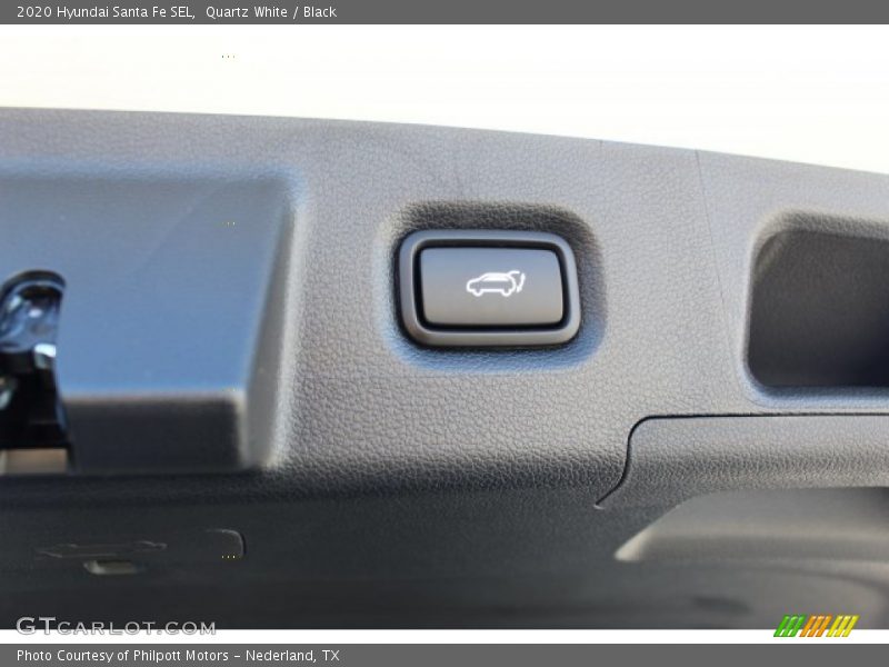 Quartz White / Black 2020 Hyundai Santa Fe SEL