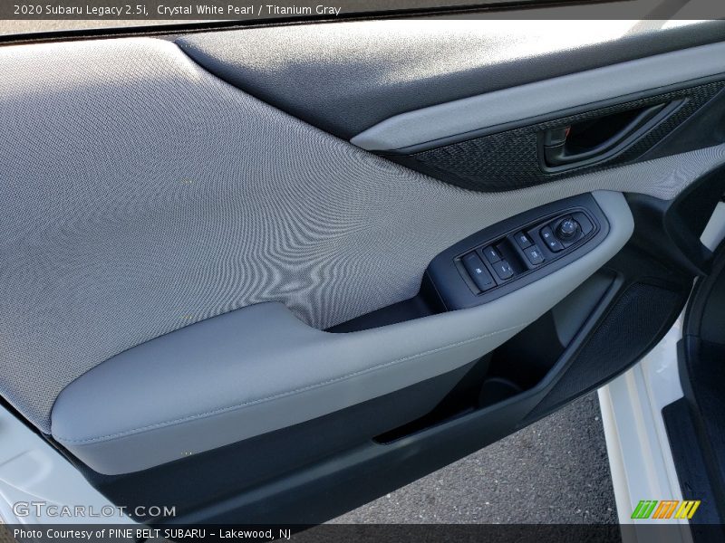 Door Panel of 2020 Legacy 2.5i