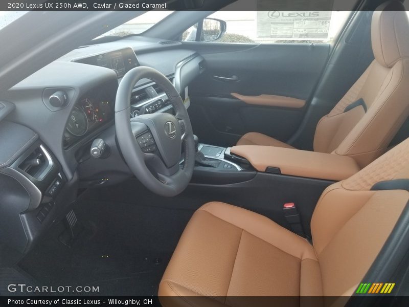  2020 UX 250h AWD Glazed Caramel Interior
