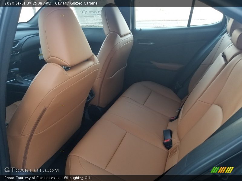 Rear Seat of 2020 UX 250h AWD