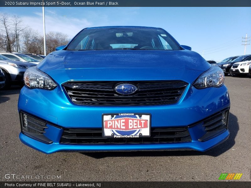 Ocean Blue Pearl / Black 2020 Subaru Impreza Sport 5-Door