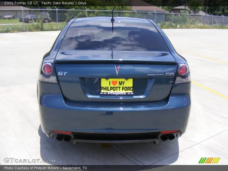 Pacific Slate Metallic / Onyx 2009 Pontiac G8 GT