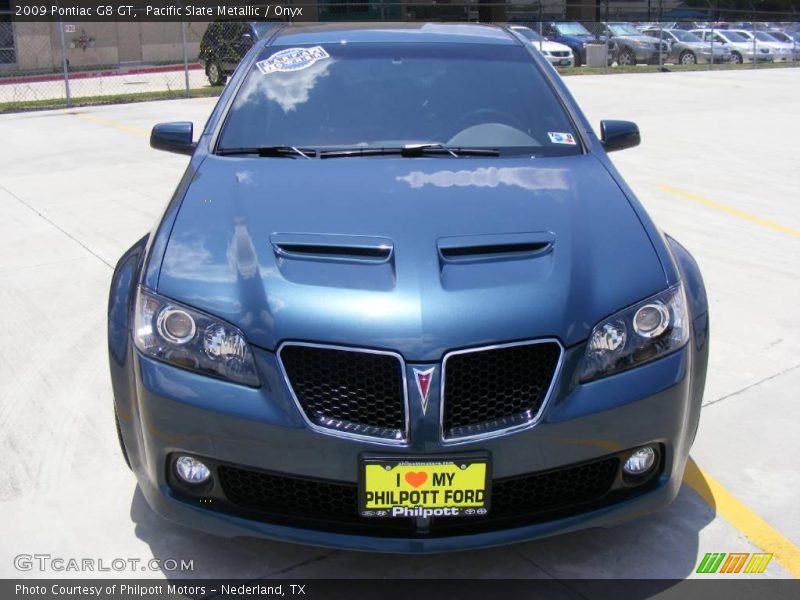 Pacific Slate Metallic / Onyx 2009 Pontiac G8 GT