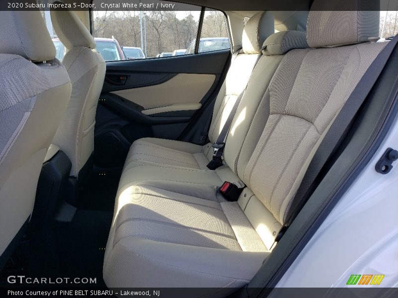 Crystal White Pearl / Ivory 2020 Subaru Impreza 5-Door