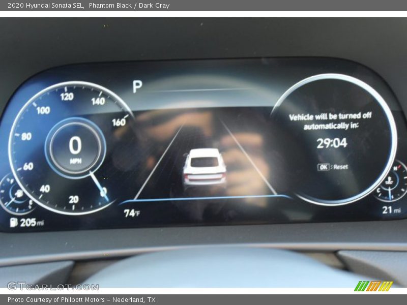Phantom Black / Dark Gray 2020 Hyundai Sonata SEL