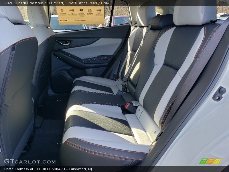 Crystal White Pearl / Gray 2020 Subaru Crosstrek 2.0 Limited