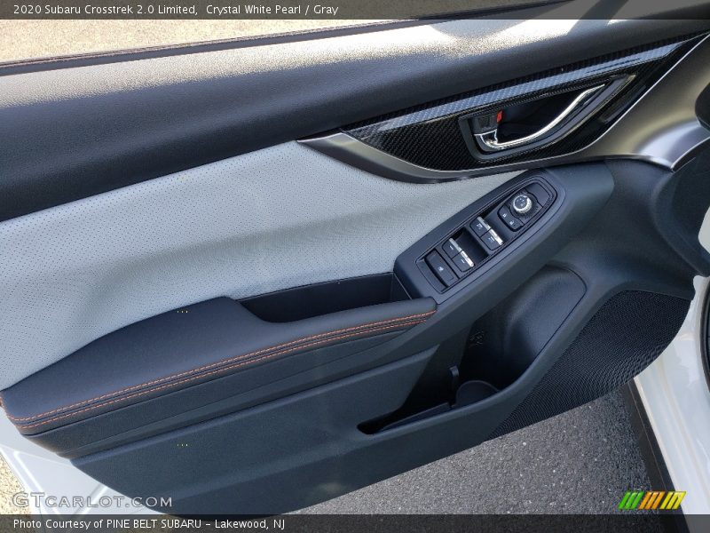 Crystal White Pearl / Gray 2020 Subaru Crosstrek 2.0 Limited