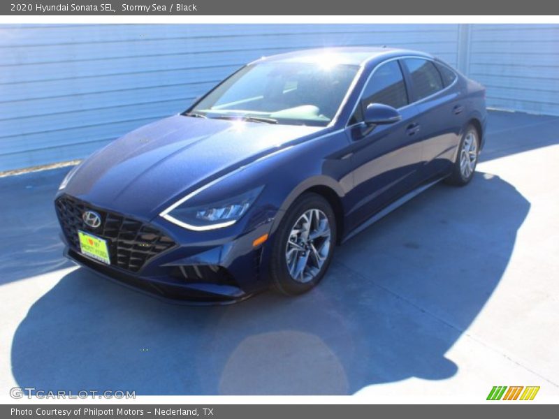 Stormy Sea / Black 2020 Hyundai Sonata SEL