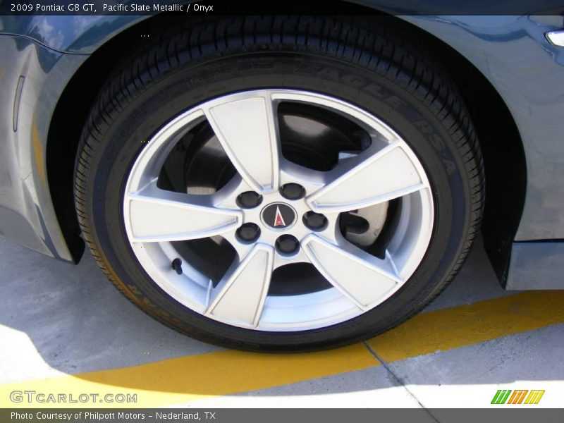 Pacific Slate Metallic / Onyx 2009 Pontiac G8 GT