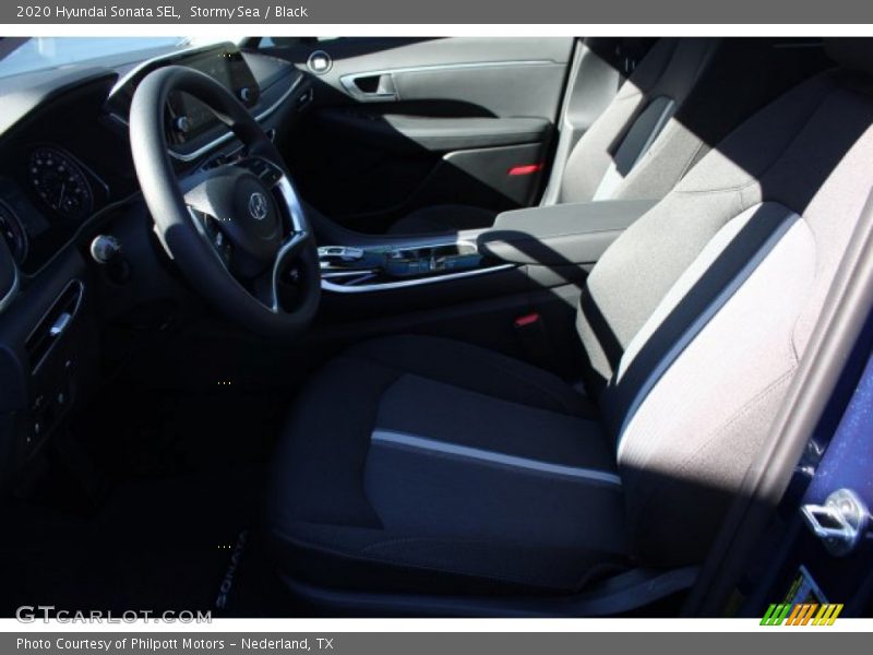 Stormy Sea / Black 2020 Hyundai Sonata SEL