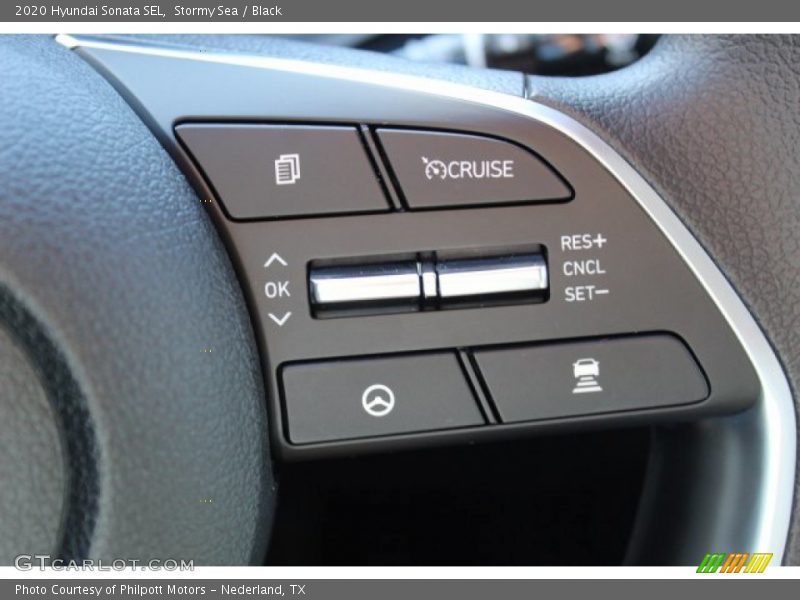 Stormy Sea / Black 2020 Hyundai Sonata SEL