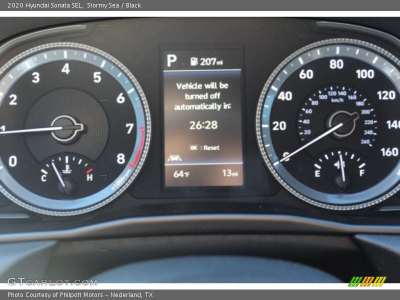 Stormy Sea / Black 2020 Hyundai Sonata SEL