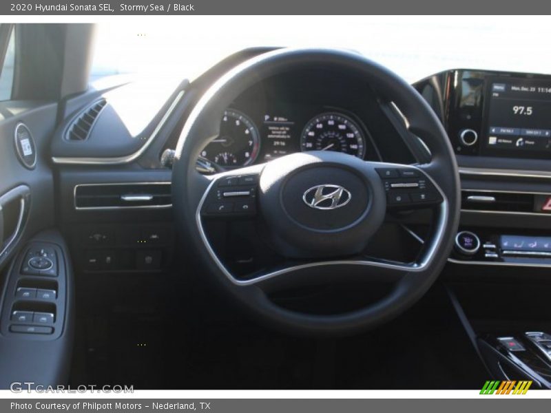 Stormy Sea / Black 2020 Hyundai Sonata SEL