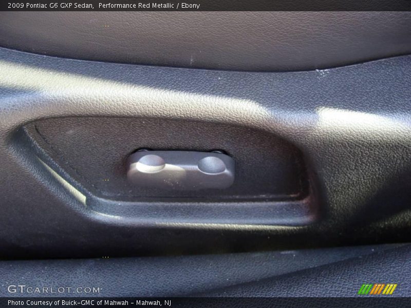 Performance Red Metallic / Ebony 2009 Pontiac G6 GXP Sedan