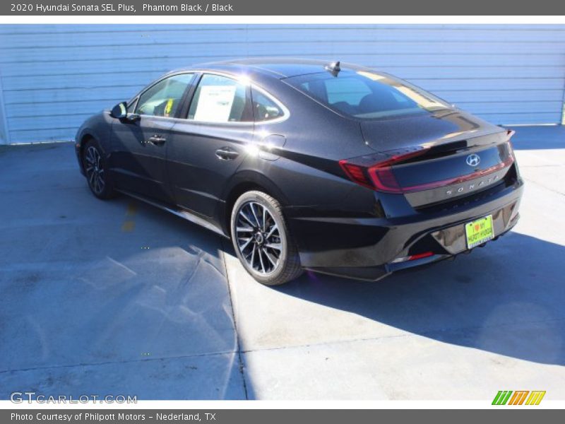 Phantom Black / Black 2020 Hyundai Sonata SEL Plus