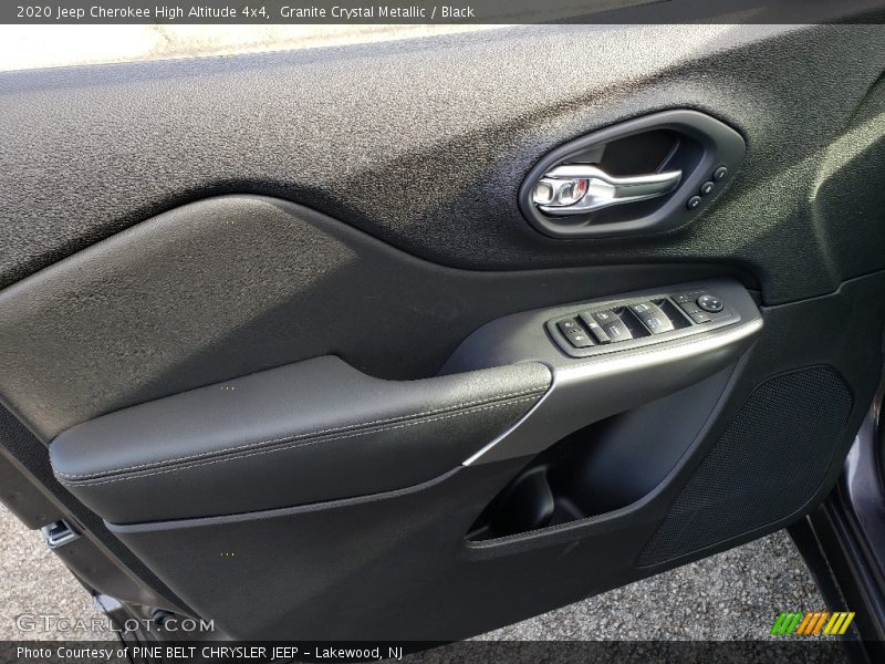 Granite Crystal Metallic / Black 2020 Jeep Cherokee High Altitude 4x4