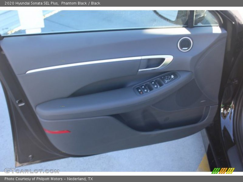 Phantom Black / Black 2020 Hyundai Sonata SEL Plus
