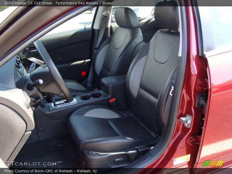 Performance Red Metallic / Ebony 2009 Pontiac G6 GXP Sedan