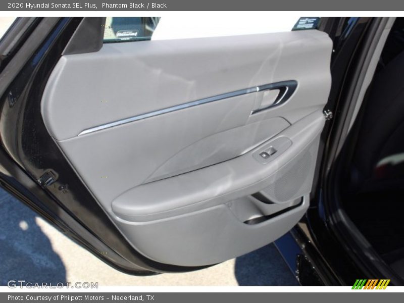 Phantom Black / Black 2020 Hyundai Sonata SEL Plus