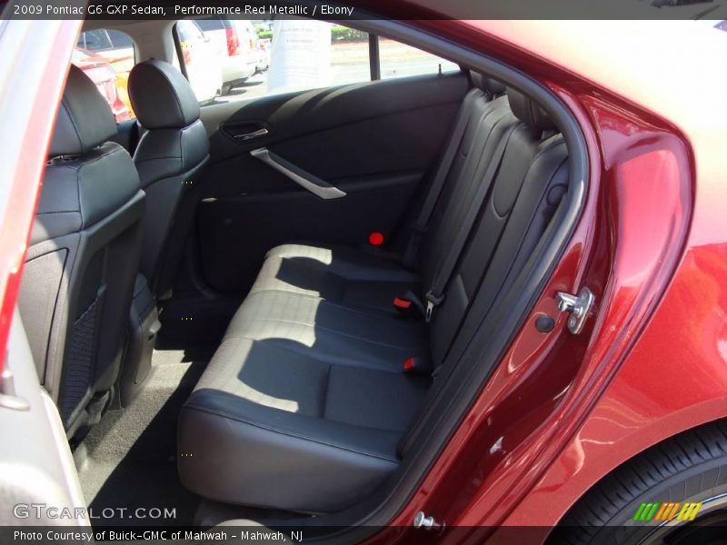 Performance Red Metallic / Ebony 2009 Pontiac G6 GXP Sedan