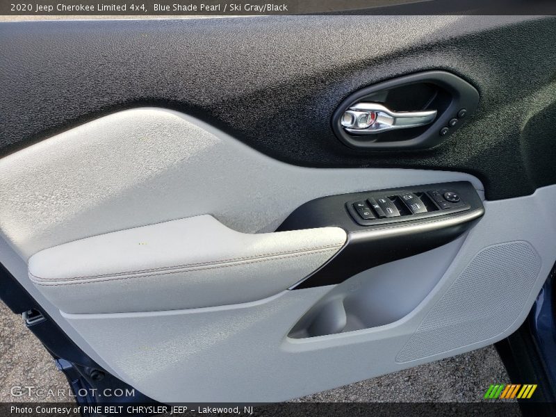 Blue Shade Pearl / Ski Gray/Black 2020 Jeep Cherokee Limited 4x4