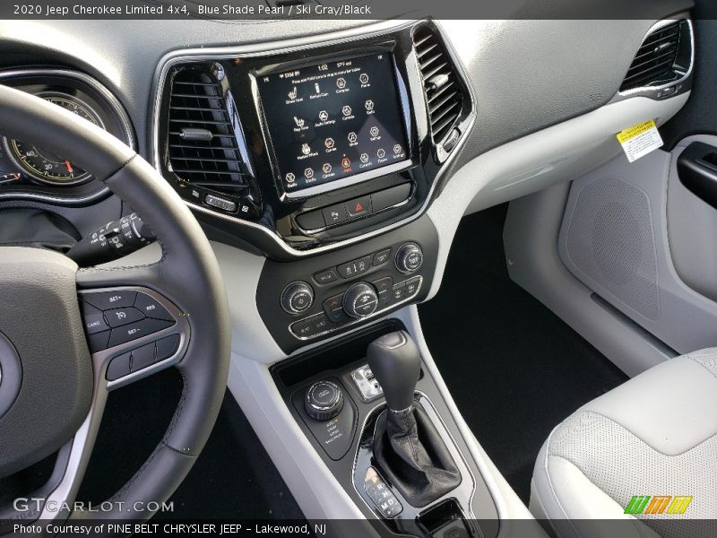 Blue Shade Pearl / Ski Gray/Black 2020 Jeep Cherokee Limited 4x4