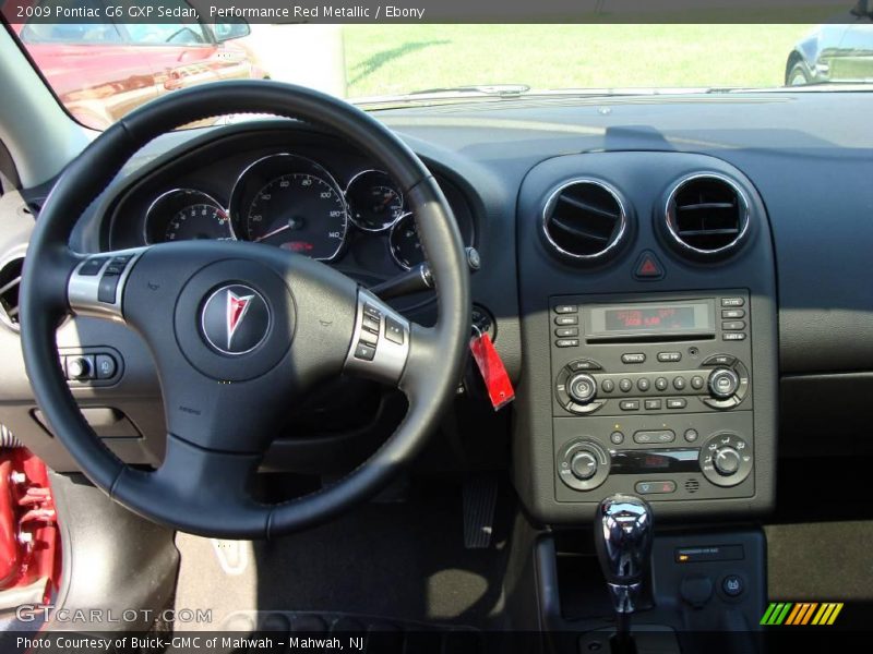 Performance Red Metallic / Ebony 2009 Pontiac G6 GXP Sedan