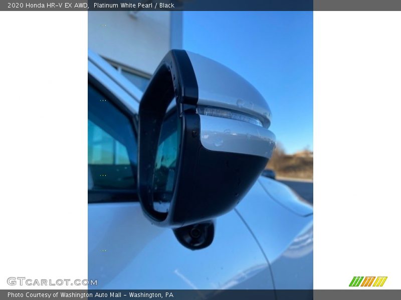 Platinum White Pearl / Black 2020 Honda HR-V EX AWD