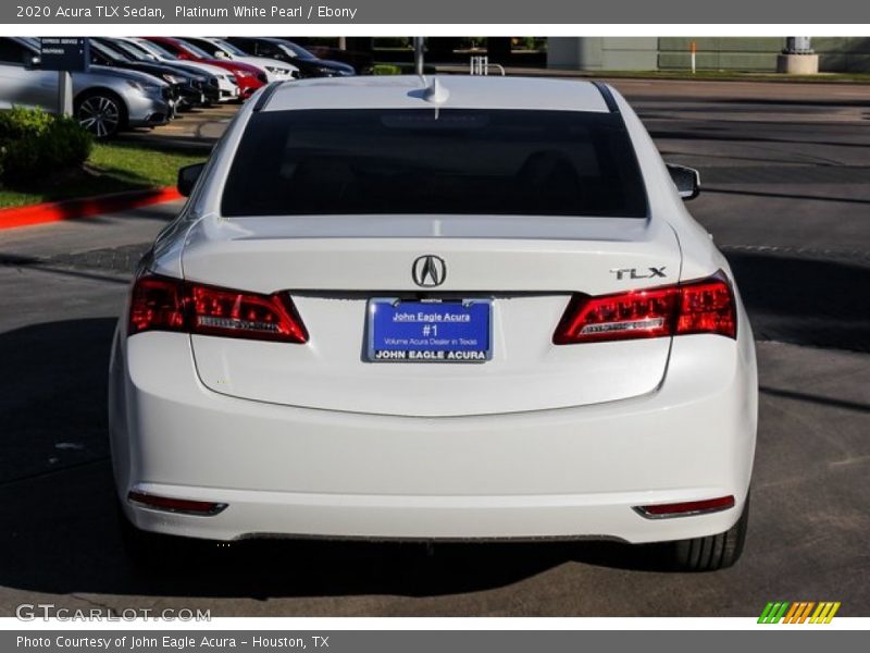 Platinum White Pearl / Ebony 2020 Acura TLX Sedan